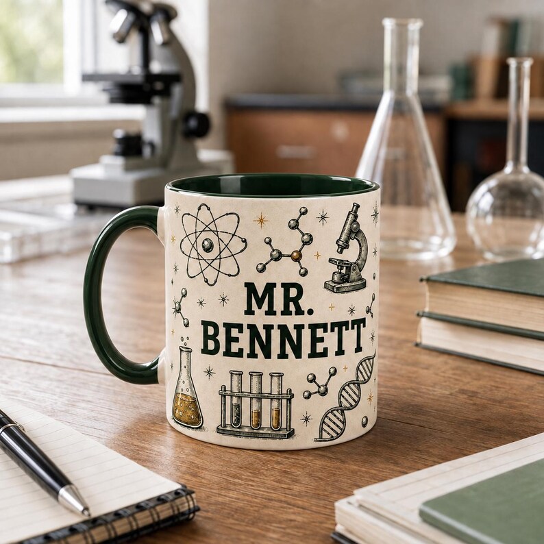 Personalized Science Teacher Mug